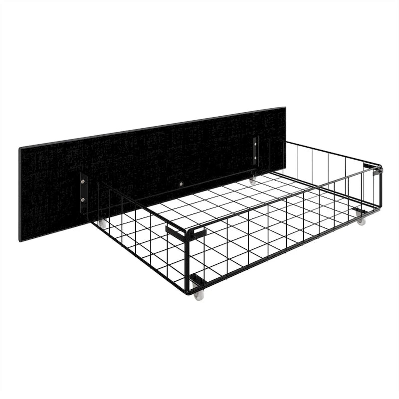 Valdez Full Upholstered Storage Platform Bed