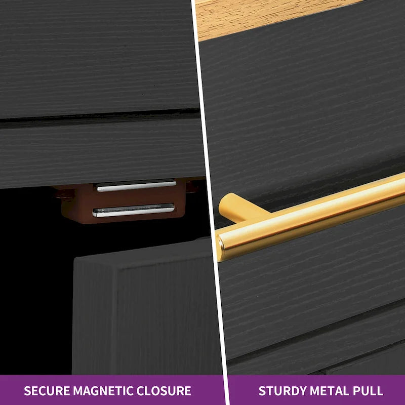 53-inch Rolling Kitchen Island Portable Mobile Kitchen Cart