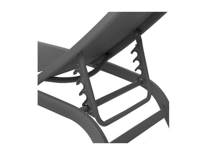 Anthracite/graphite deckchair
