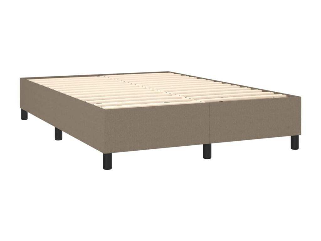 Bed base with 140x200 mattress, fabric