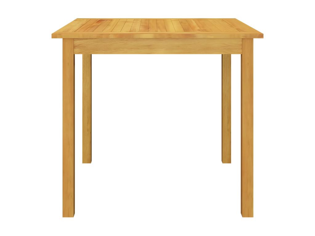 5-piece garden dining set, brown, 27