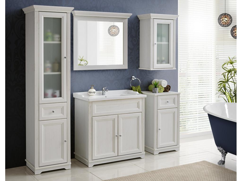 Cuw80 2D Under-Sink Cabinet 80x46x79 White