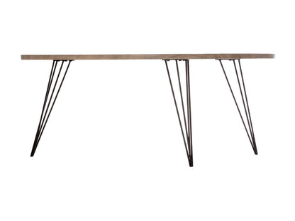Industrial Coffee Table 112cm Brown