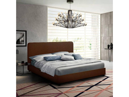 Double bed 160x190 fabric slatted base