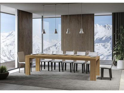 Roxell Premium Extendable Table 90x160/264 cm Natural Oak