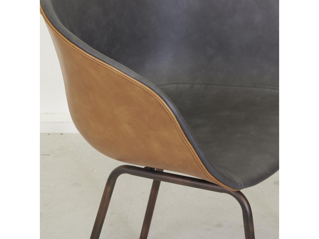 Dekonao armchair in polyurethane and grey