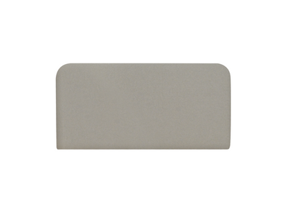 Grey upholstered headboard 150x80cm -