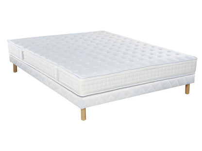 Charming Traditional Bed Base Set with Legs 180x220 Foam