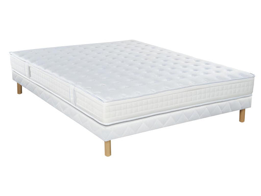 Charming Traditional Bed Base Set with Legs 180x220 Foam