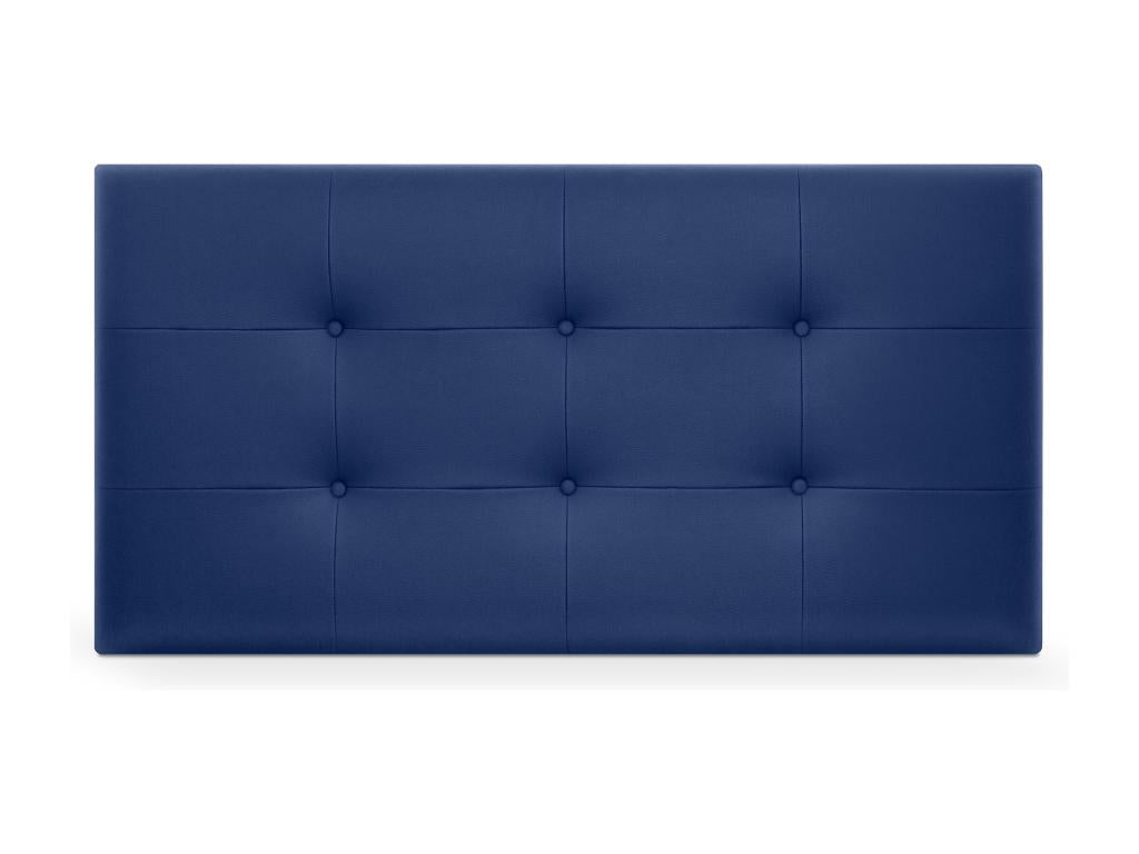 Upholstered Faux Leather Headboard 90x60cm for 80/90cm Beds - Blue
