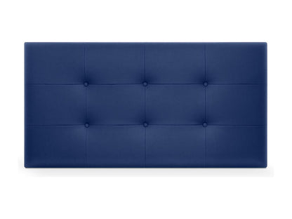 Upholstered Faux Leather Headboard 90x60cm for 80/90cm Beds - Blue