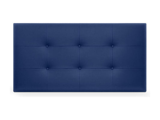 Upholstered Faux Leather Headboard 90x60cm for 80/90cm Beds - Blue