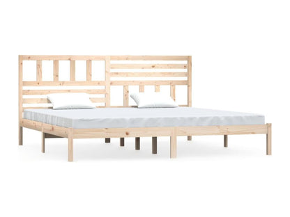 Solid pine wood bed frame 180x200 cm Super