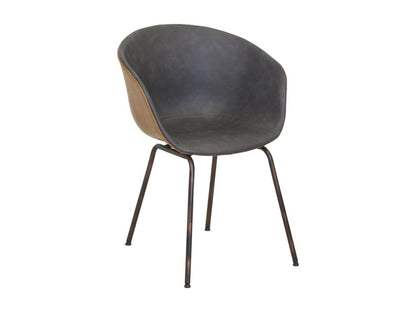 Dekonao armchair in polyurethane and grey