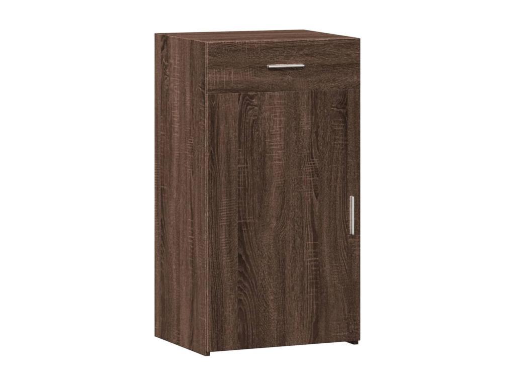 Brown oak sideboard 50x42.5x93 cm engineered wood