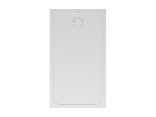 Nobelle ceramic 140x80 anti-slip shower tray, white