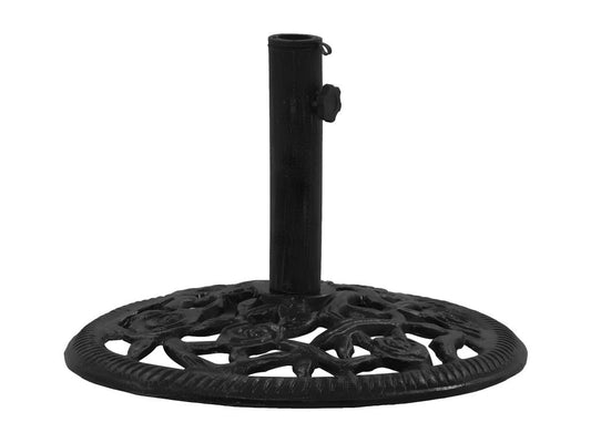 Premium - Black Parasol Base 48x48x33 cm Cast Iron