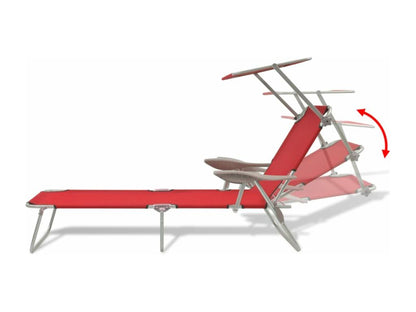 Sun lounger/bath chair 58x189x27 cm 02 0012269