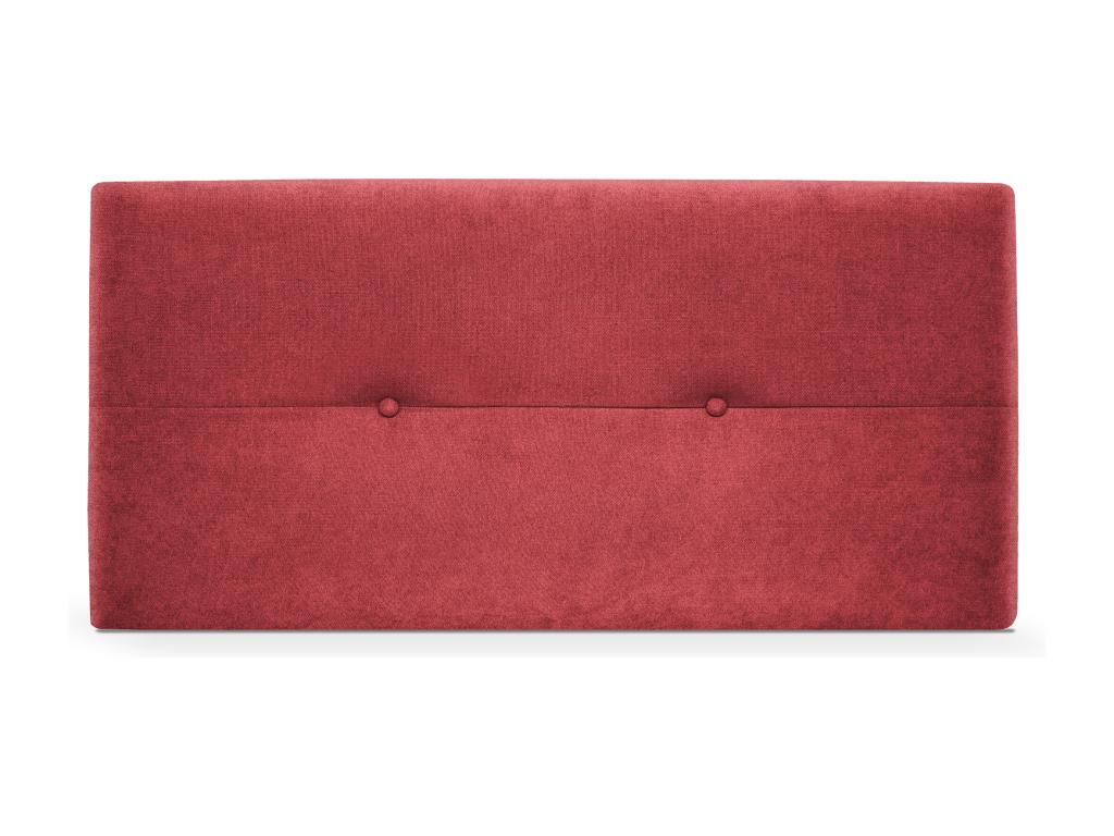 Fabric Headboard with Buttons 105x50cm Beds 105 - Red