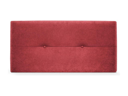 Fabric Headboard with Buttons 105x50cm Beds 105 - Red