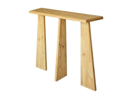 Console Table, Multipurpose Storage Cabinet, Hallway Desk, 100x28 h83 cm, Oak