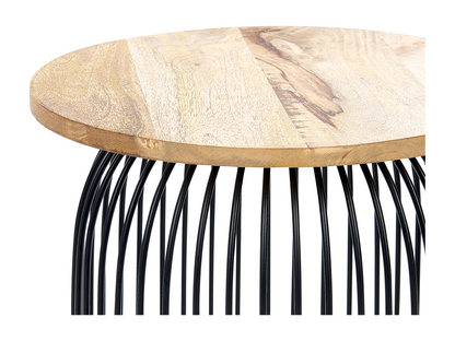 Brown/Black Side Table