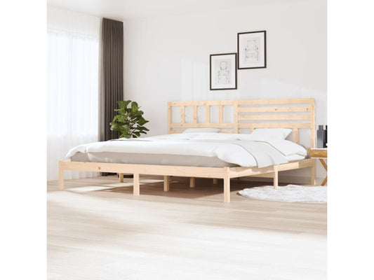 Solid pine wood bed frame 180x200 cm Super