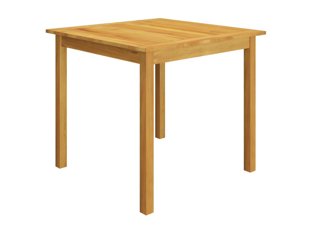 5-piece garden dining set, brown, 27