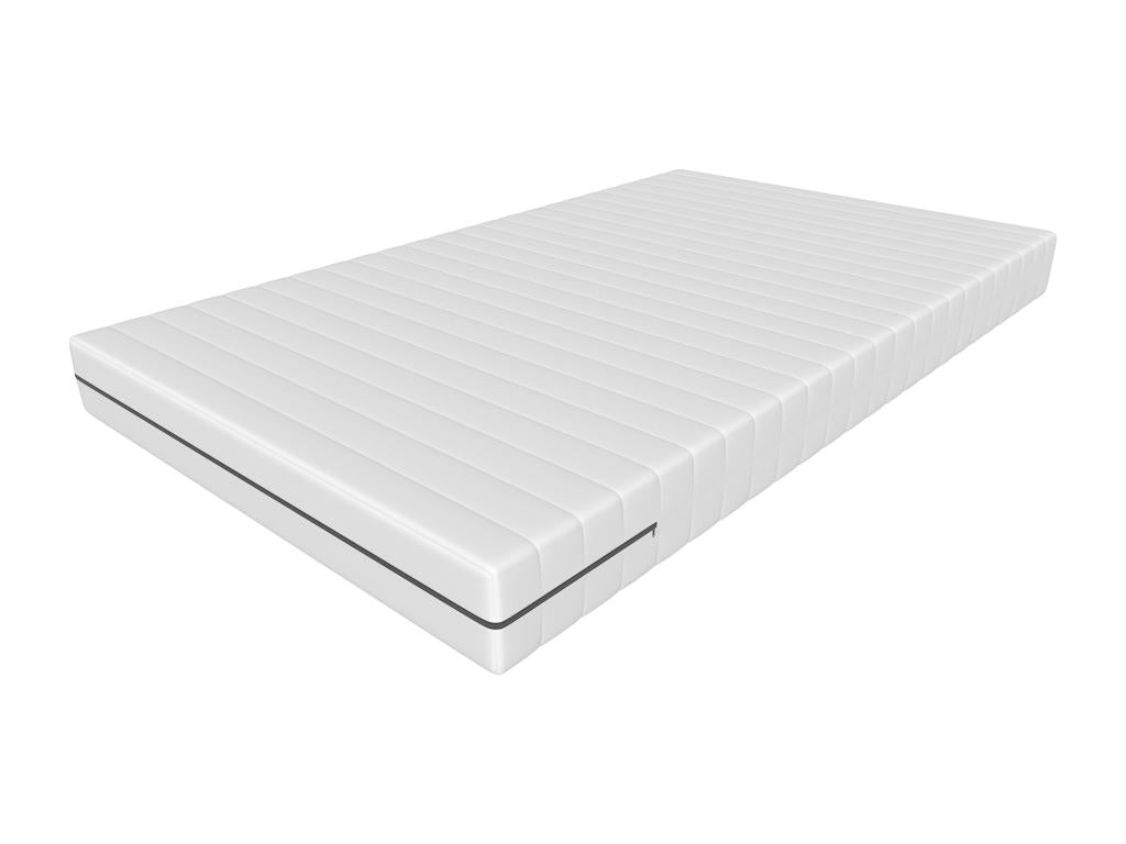 200x200 Cold Foam Mattress, 7 Zones, 18cm Thick - Ergonomic and Hypoallergenic Comfort