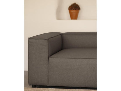 Right-hand corner sofa, 4-seater, dark grey, 250x175cm