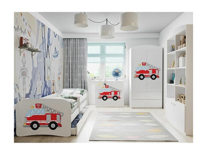 2-door wardrobe for children, little dinosaur