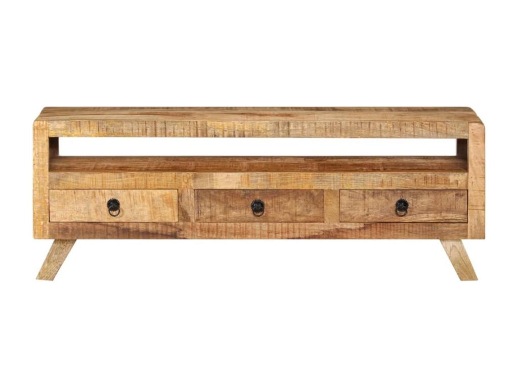 TV stand 110x30x40 cm Solid mango wood