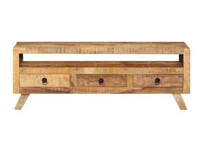 TV stand 110x30x40 cm Solid mango wood